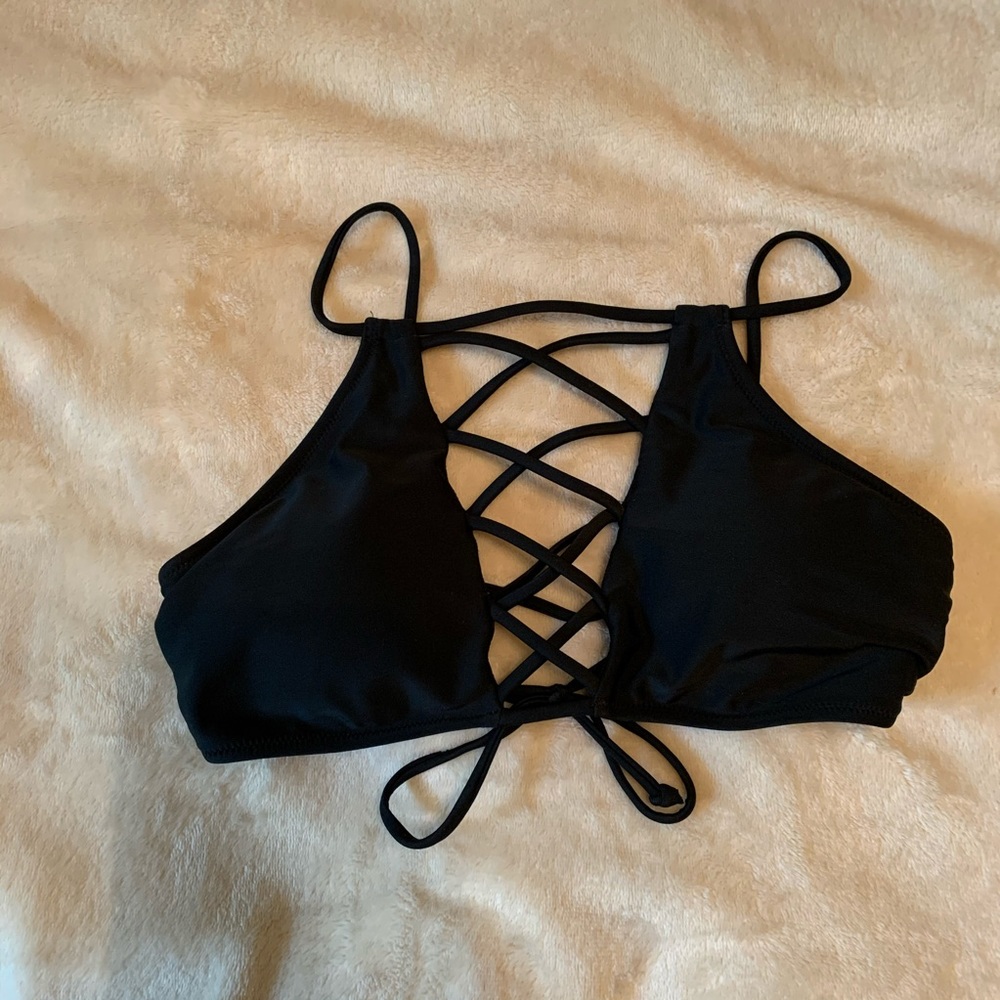 🖤 Express Strappy Black Bikini Top 🖤